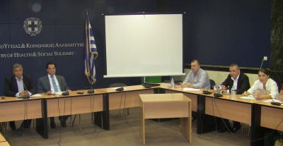 Συνάντηση του Υπουργού Υγείας, κ. Άδωνι Γεωργιάδη, με τον Πρόεδρο του ΙΣΑ, κ. Γιώργο Πατούλη και εκπροσώπους του ΕΟΦ.